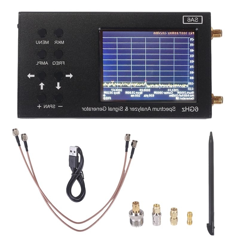 Signal Generator Spectrum Analyzer - ABCL SA6 휴대용 스펙트럼 분석기 신호