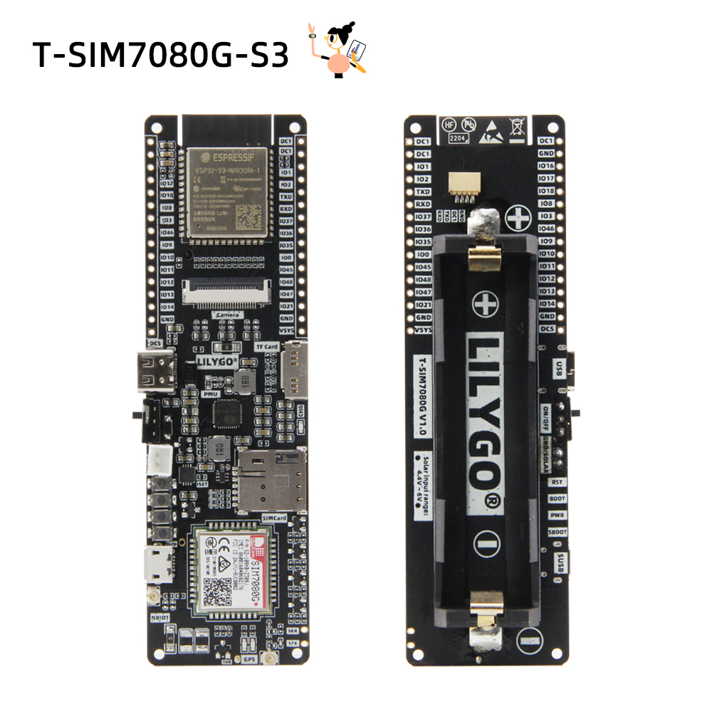 Esp32 S3 Development Board Lot - LILYGO® T-SIM7080-S3 ESP32-S3 개발 보드, Cat-M