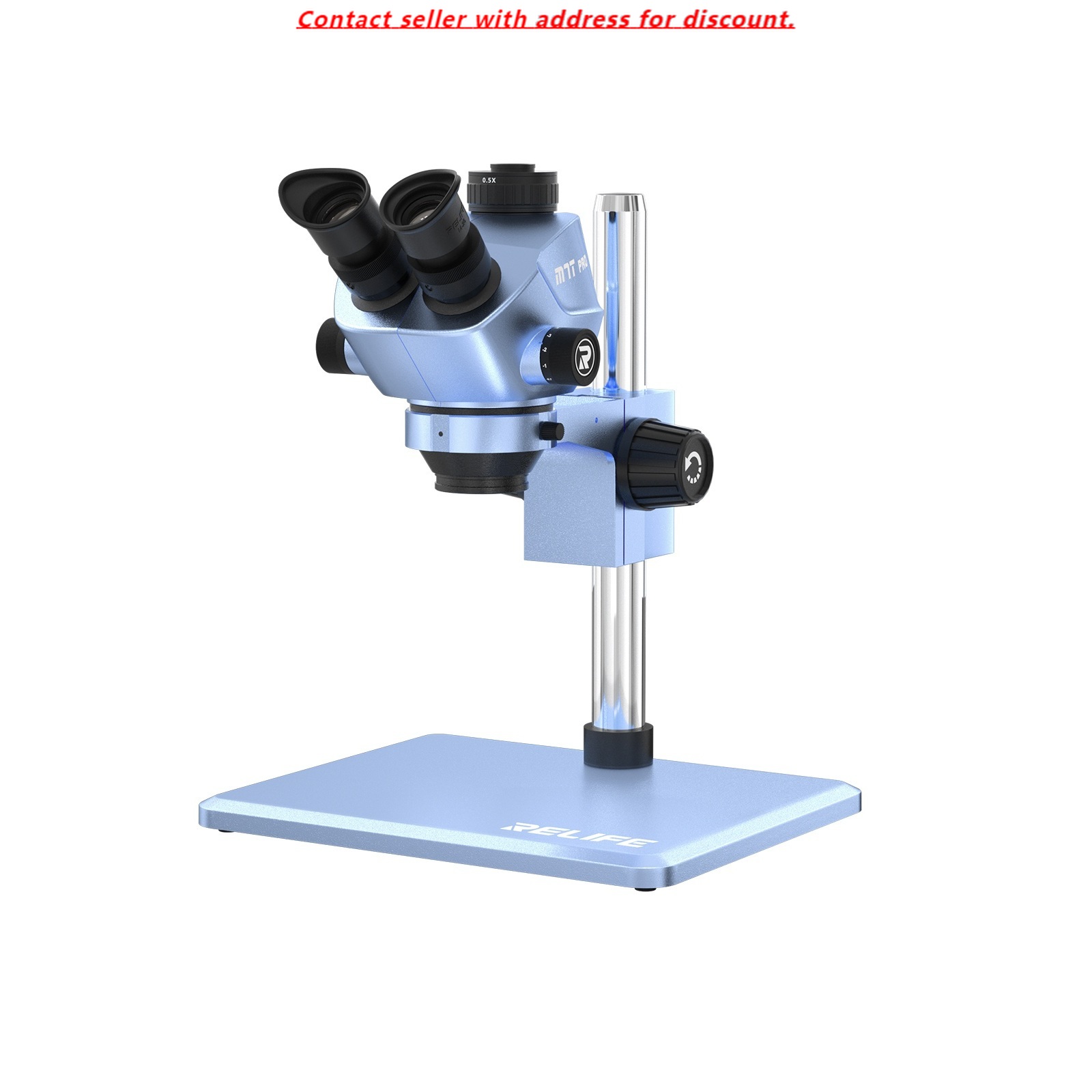 Stereo Trinocular Microscope Pcb - RELIFE RL-M7T Pro-B11 삼안 HD 스테레오