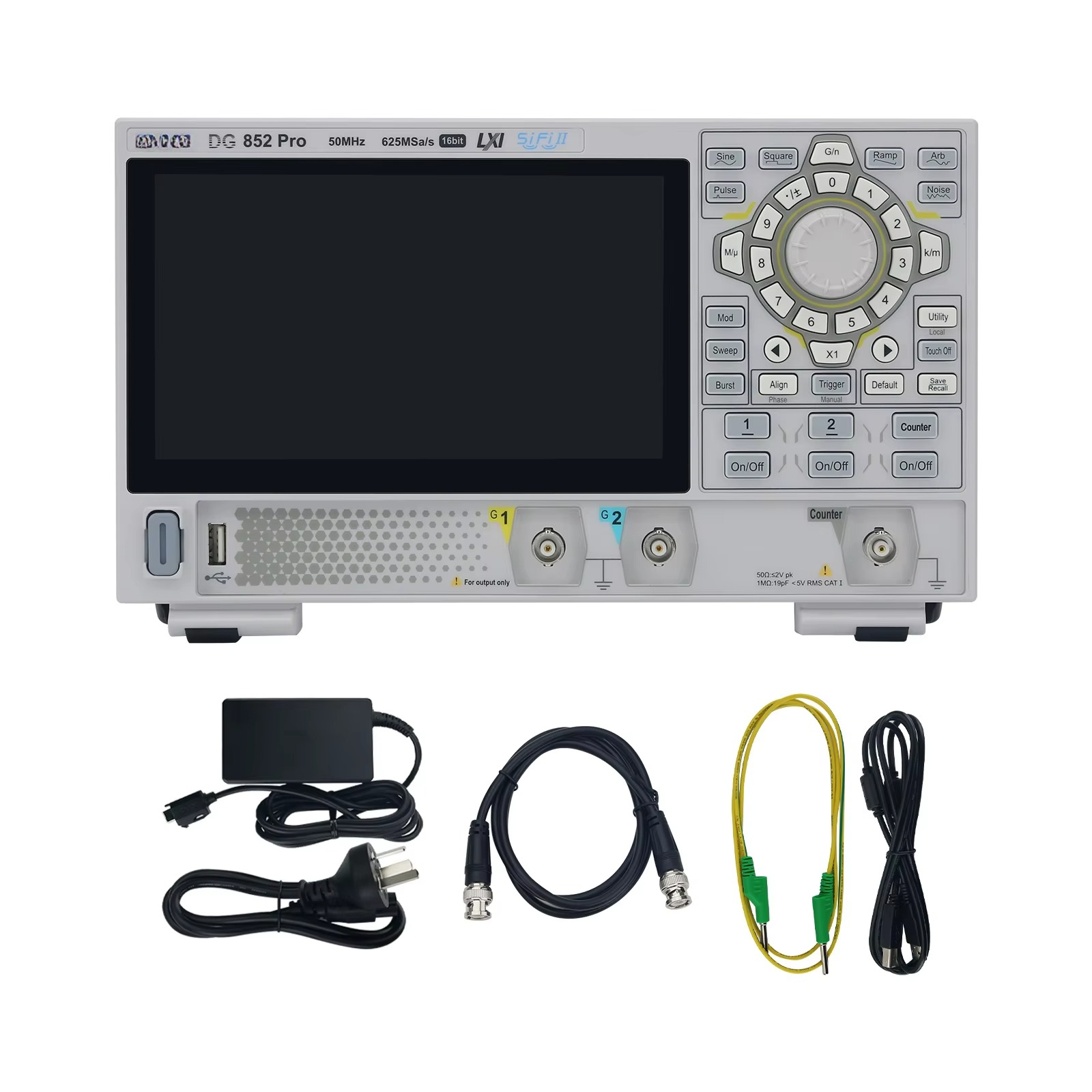 Function Arbitrary Waveform Generator - RIGOL DG852 Pro 50MHz 듀얼 채널
