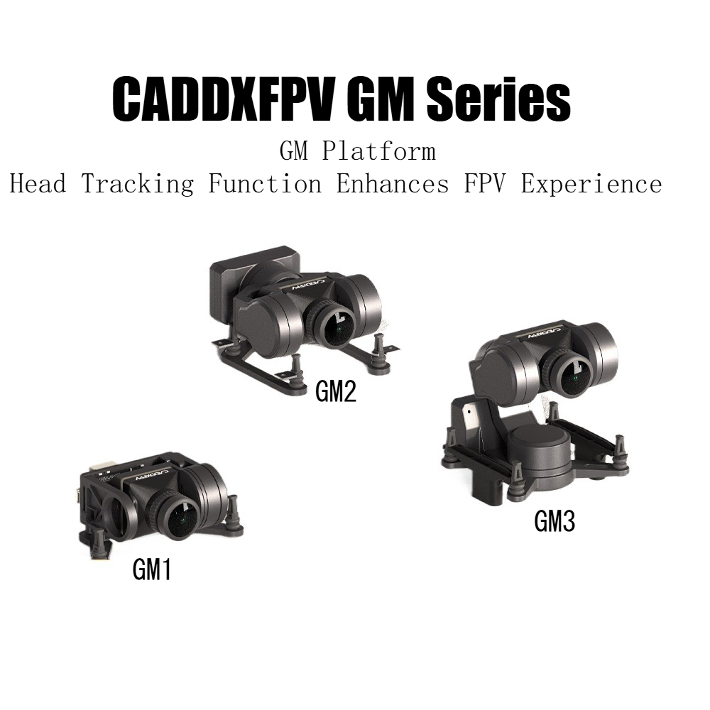 Fpv Goggles Walksnail Avatar Hd - CADDXFPV 짐벌 GM1/GM2/GM3 (카메라 없음) 헤드