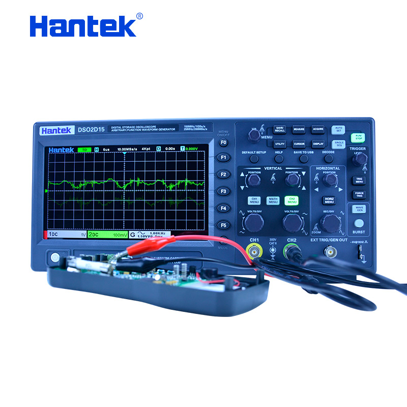 Digital Storage Oscilloscope 100Mhz - Hantek DSO2C10 2C15 2D10 2D15 디지털