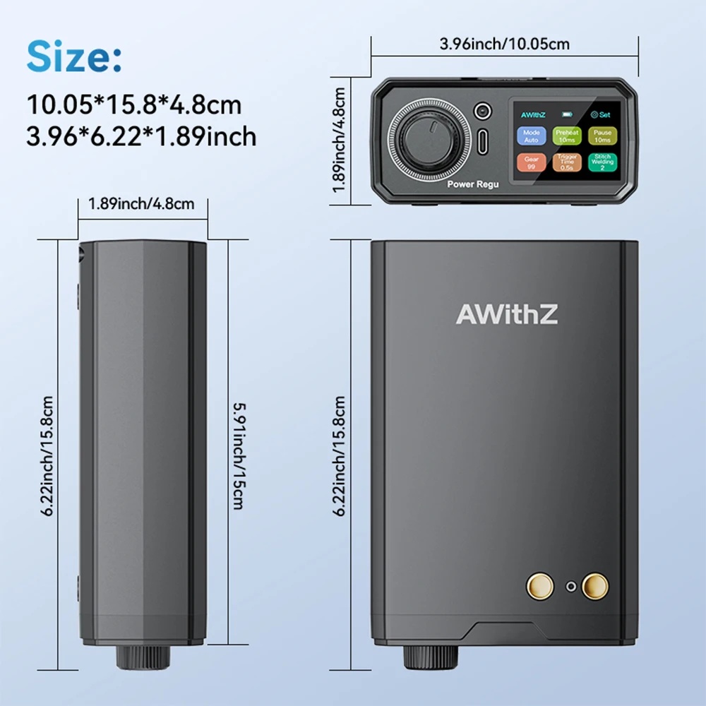 Spot Welder 18650 Battery Pack - Awithz UK3 휴대용 배터리 스폿 용접기