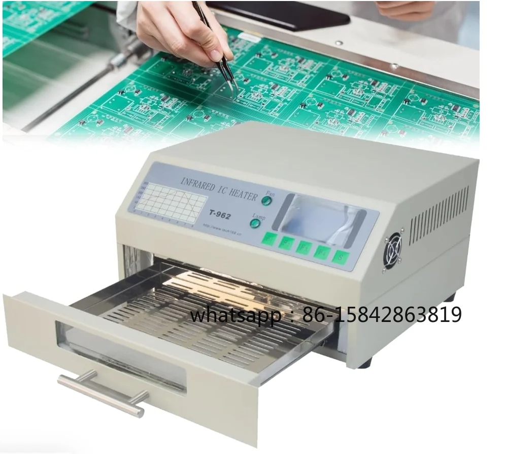 Reflow Oven Pcb T962 - T962 리플로우 오븐, 110v/220v 800w 리플로우