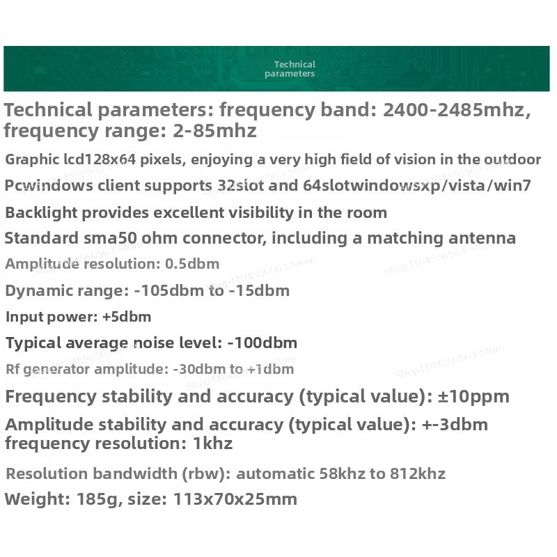 Signal Generator Spectrum Analyzer - 휴대용 RF 익스플로러 신호 발생기 RFE6GEN