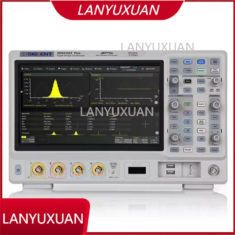 Digital Storage Oscilloscope 100Mhz - SDS2104XPLUS/SDS2204XPLUS/SDS2354XPLUS/SDS2504XPLUS 디지털 스토리지 오실로스코프(대역폭 350MHz/200MHz/100MHz)