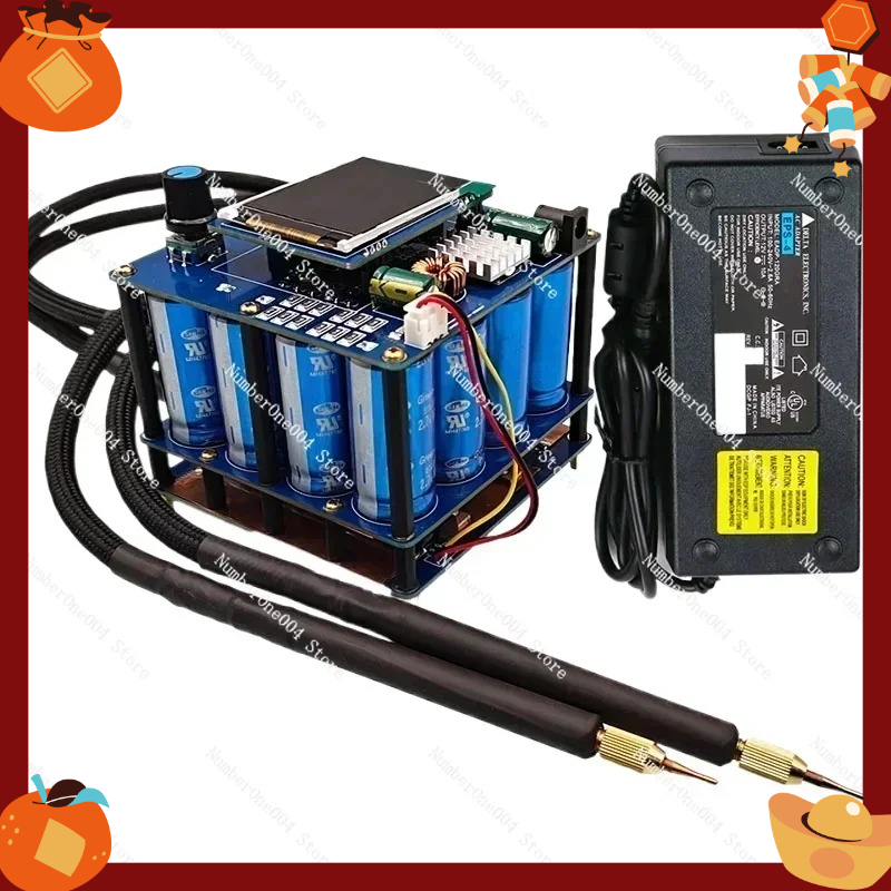 Spot Welder 18650 Battery Pack - 1600F 스폿 용접기 DIY 커패시터 펄스