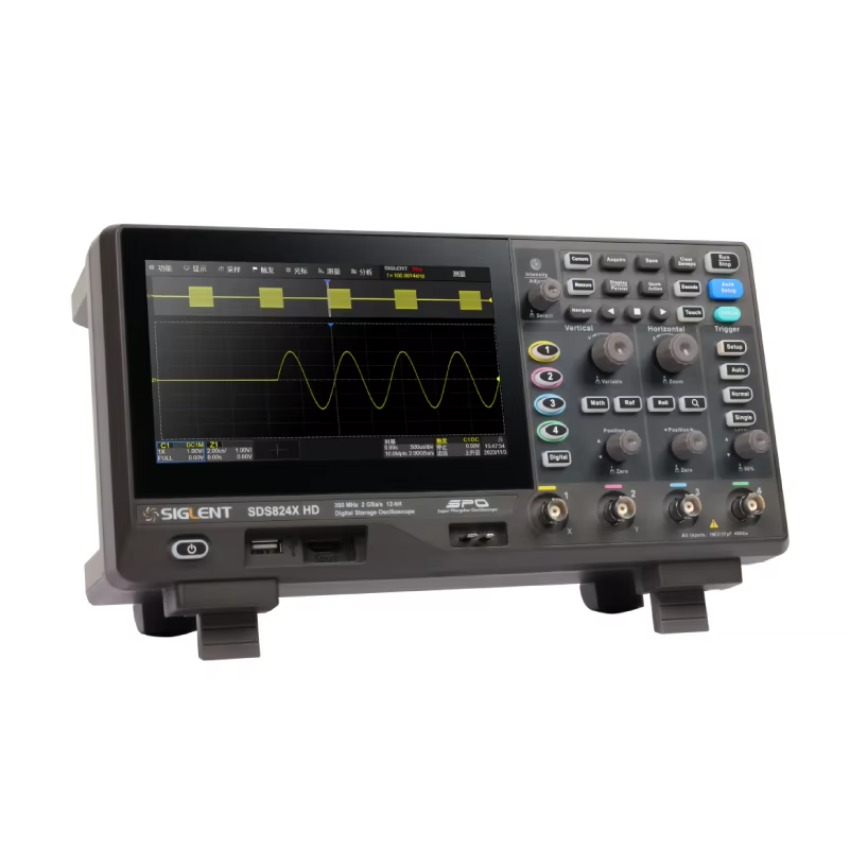 Digital Storage Oscilloscope 100Mhz - SIGLENT SDS802XHD/SDS812XHD O 스코프 디지털 스토리지