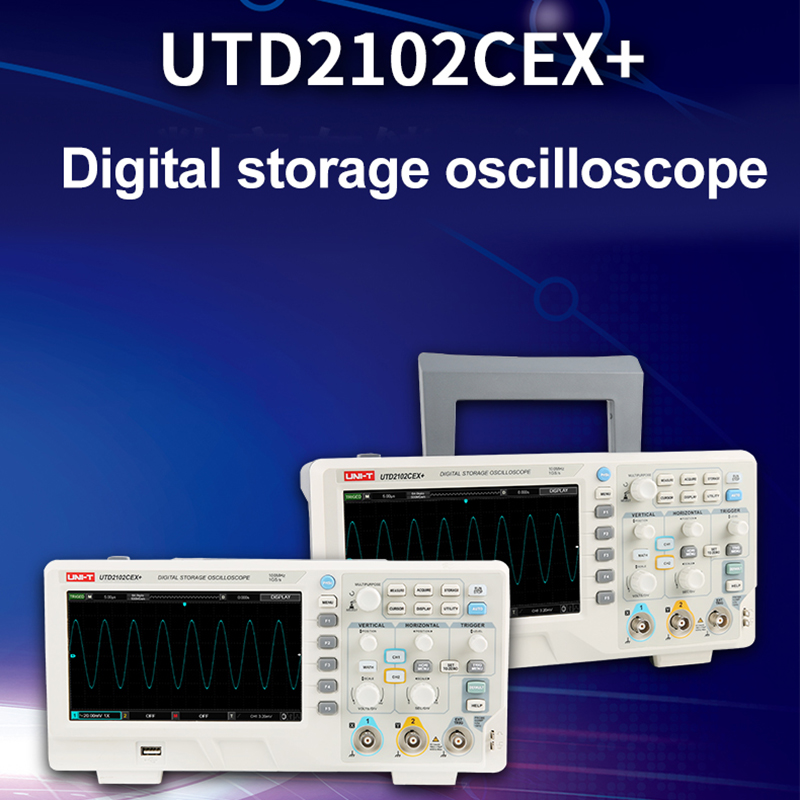 UNI-T UTD2102CEX+ 디지털 스토리지 오실로 - Digital Storage Oscilloscope 100Mhz 리뷰 및 가격
