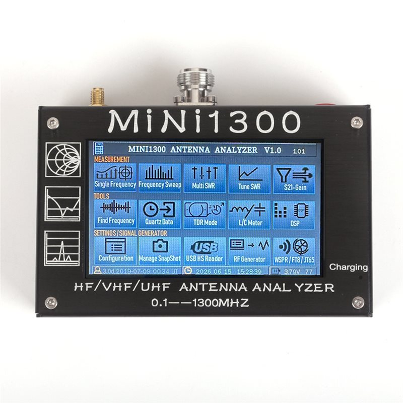 ABUI-Mini1300 4.3인치 벡터 네트워크 분석 - Signal Generator Spectrum Analyzer 리뷰 및 가격