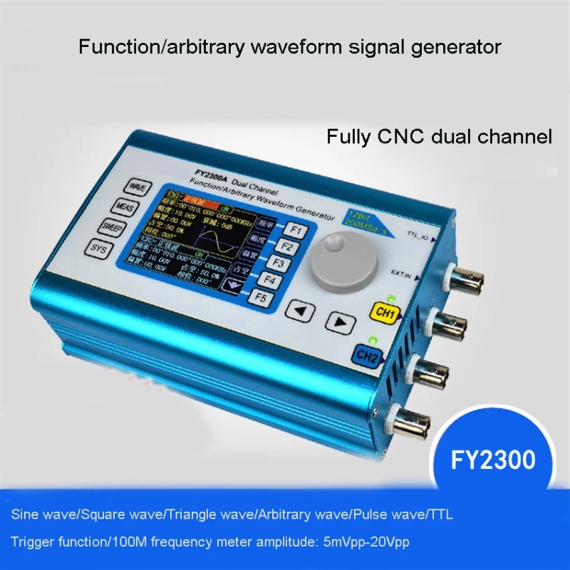 FY2300 듀얼 채널 DDS 기능 임의 파형 신호 발 - Function Arbitrary Waveform Generator 리뷰 및 가격