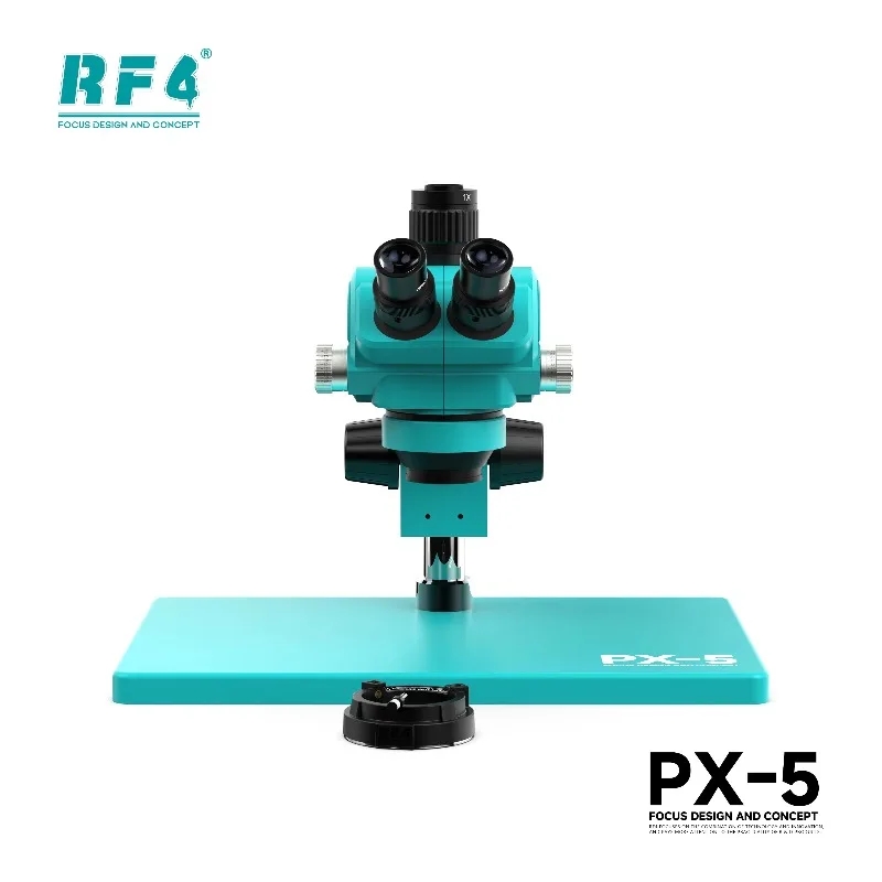 RF4 PX-5 삼안 입체 현미경 연속 줌 범위 7X에 - Stereo Trinocular Microscope Pcb 리뷰 및 가격