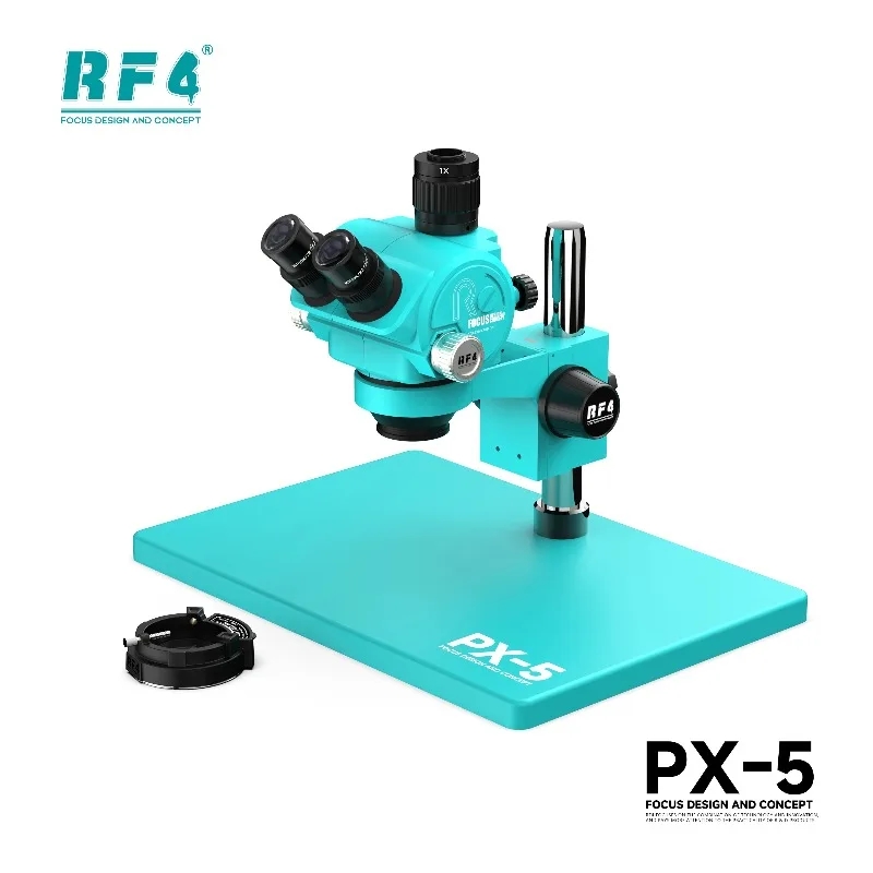 RF4 PX-5 삼안 입체 현미경 연속 줌 범위 7X에 - Stereo Trinocular Microscope Pcb 리뷰 및 가격