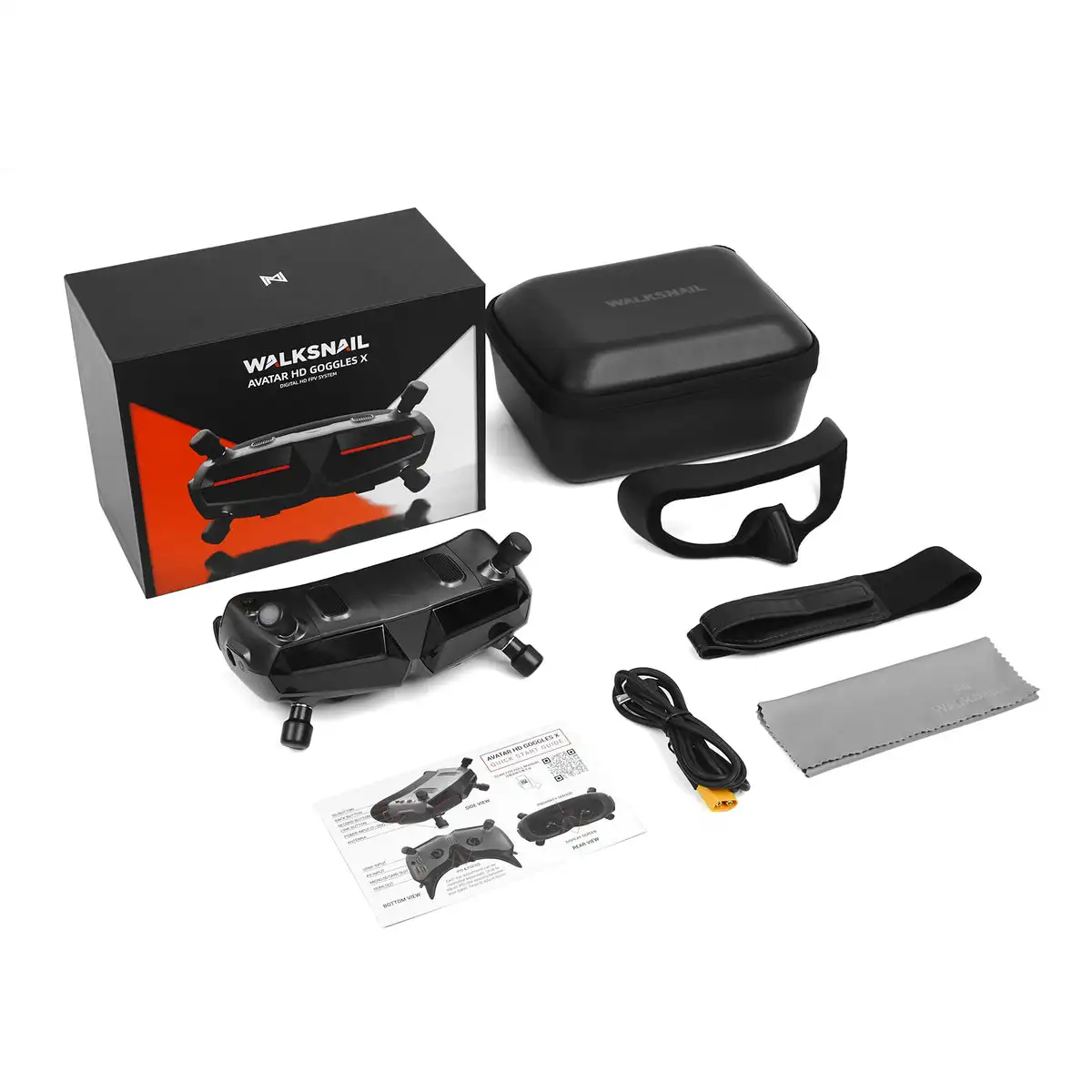 워크스네일 아바타 HD 고글 X 1080P 100FPS - Fpv Goggles Walksnail Avatar Hd 리뷰 및 가격