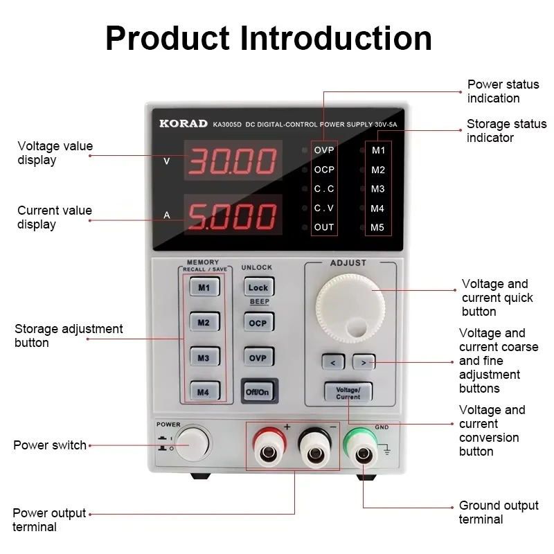 KA3010P 30V 10A KA3010D 30V 10 - Programmable Dc Power Supply 30V 10A 리뷰 및 가격
