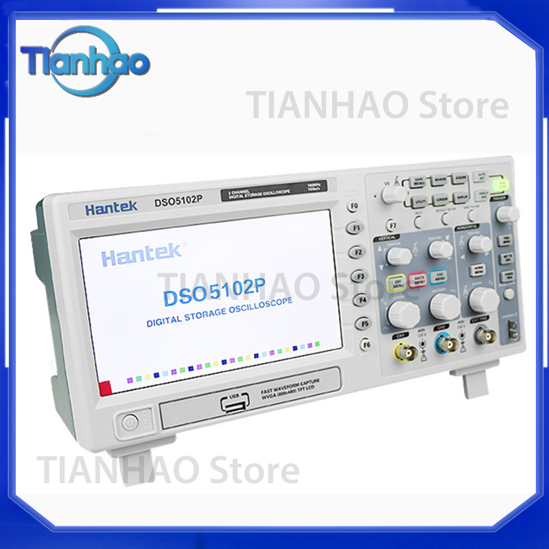 Hantek DSO5102P 디지털 스토리지 오실로스코 - Digital Storage Oscilloscope 100Mhz 리뷰 및 가격