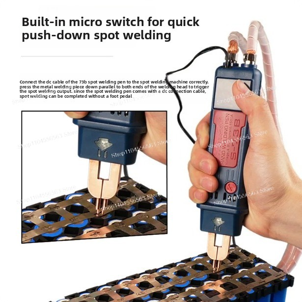 73B 일체형 스폿 용접 펜(트리거 스위치 포함), 1 - Spot Welder 18650 Battery Pack 리뷰 및 가격