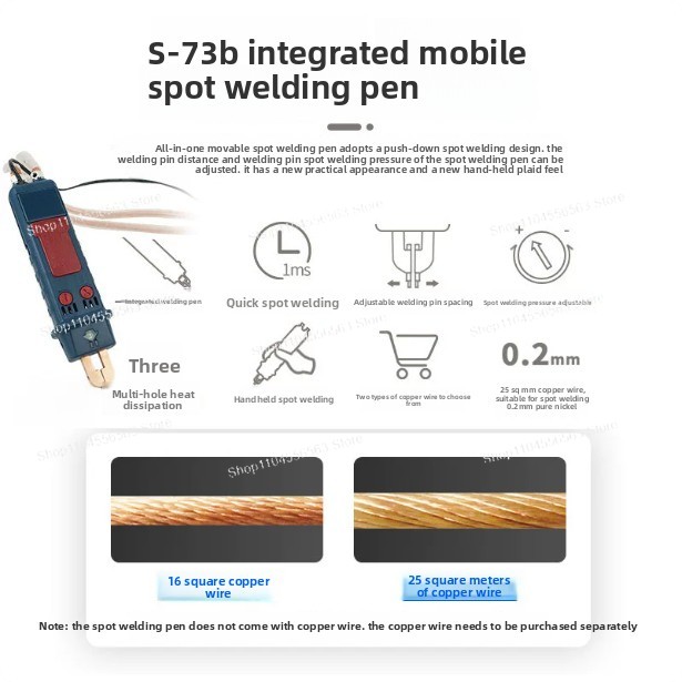 73B 일체형 스폿 용접 펜(트리거 스위치 포함), 1 - Spot Welder 18650 Battery Pack 리뷰 및 가격