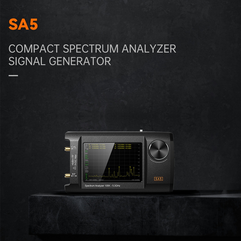 ● 최신 4인치 IPS LCD SA5 스펙트럼 분석기  - Signal Generator Spectrum Analyzer 리뷰 및 가격