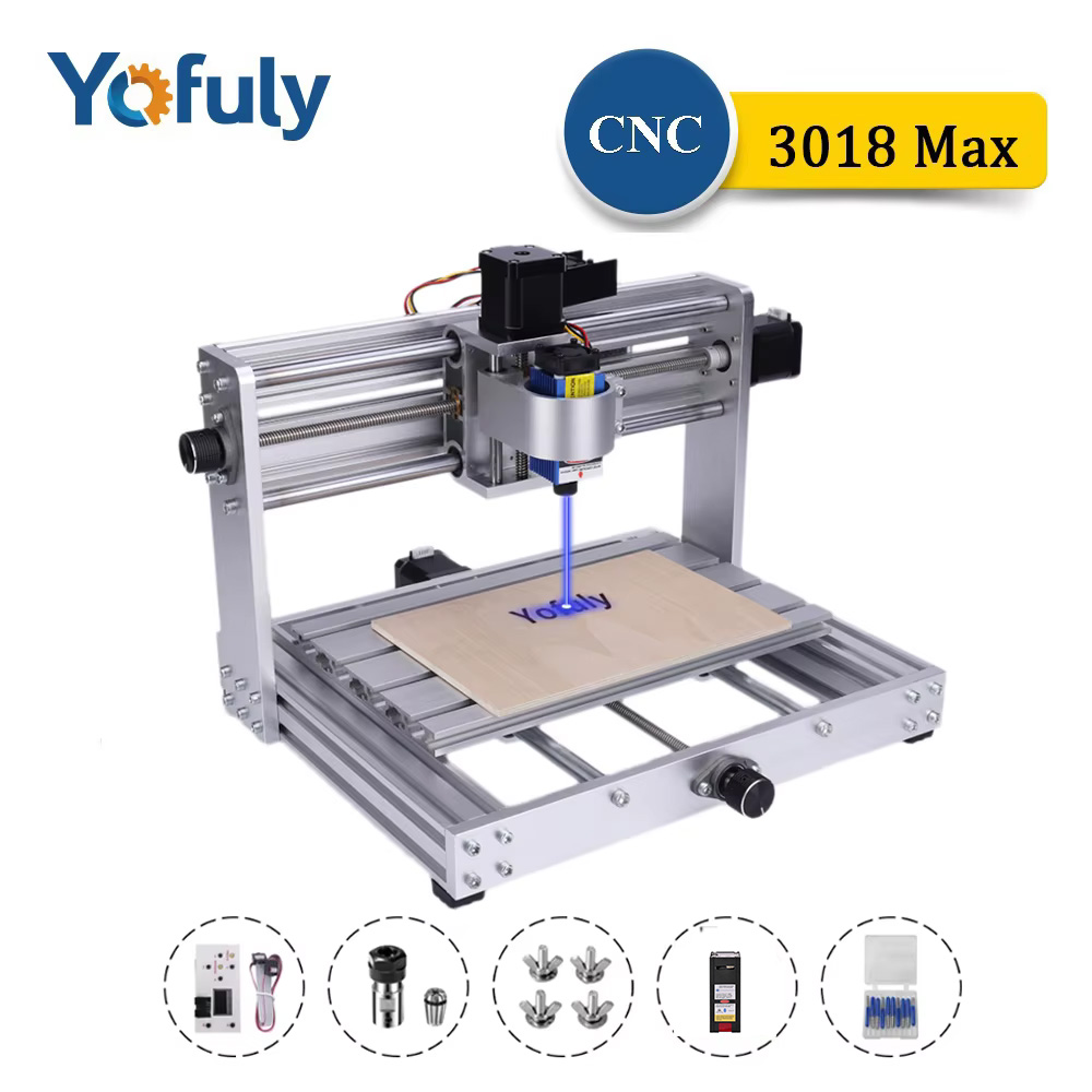 200w 스핀들과 CNC 3018 최대 금속 조각 기계 - Mini Laser Engraver Cnc Router 리뷰 및 가격