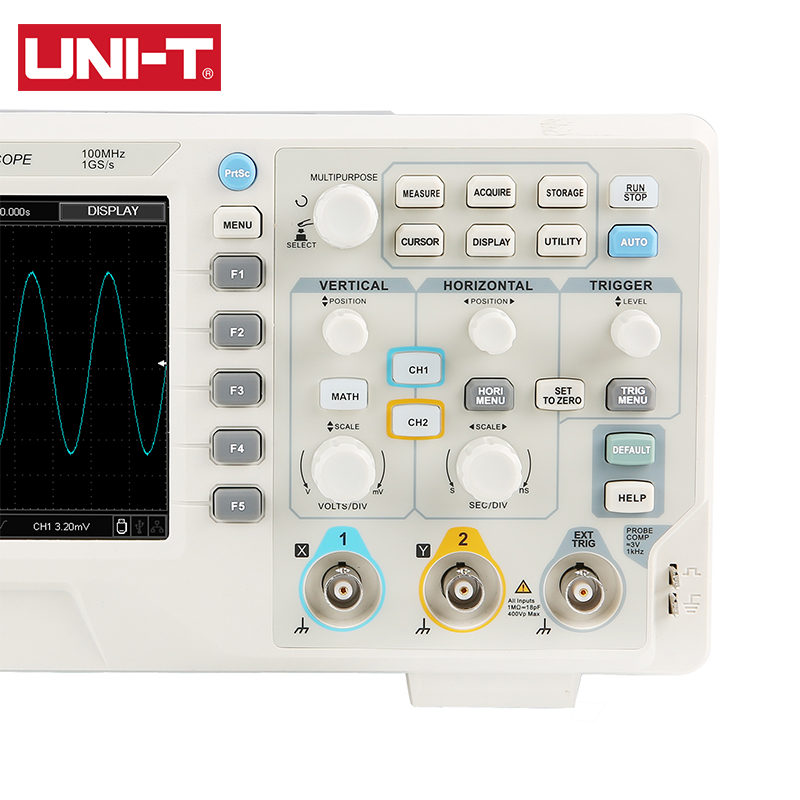 UNI-T 디지털 오실로스코프 UTD2102CEX+ 1 - Digital Storage Oscilloscope 100Mhz 리뷰 및 가격