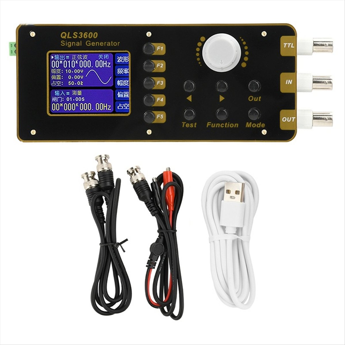 M85K QLS325S 2.4인치 DDS 기능/임의 파 - Function Arbitrary Waveform Generator 리뷰 및 가격