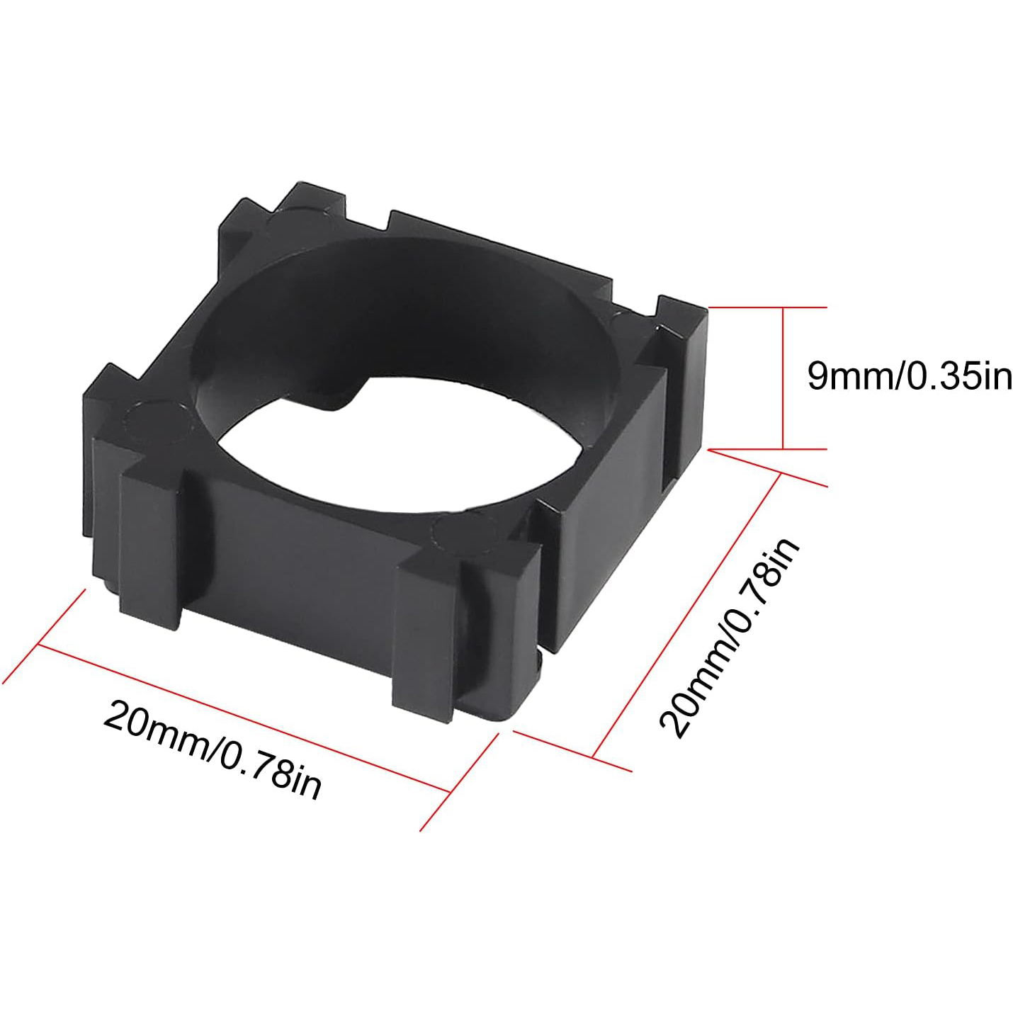 100pcs 18650 리튬 배터리 홀더 플라스틱 배터 - Spot Welder 18650 Battery Pack 리뷰 및 가격