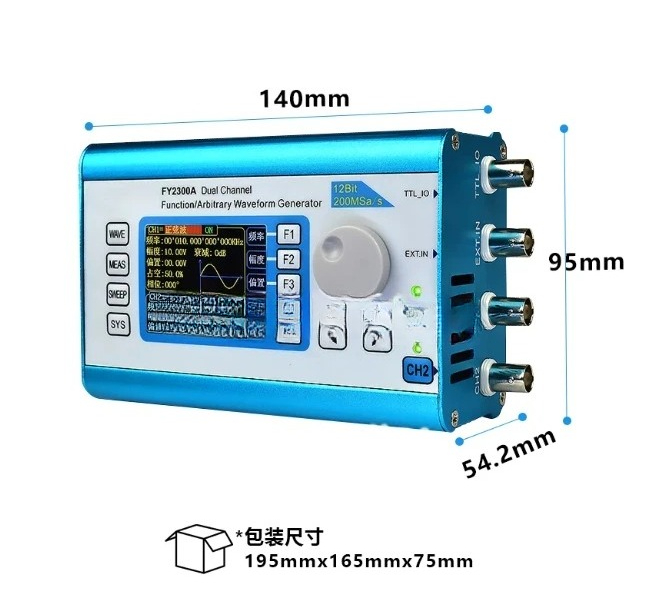 기능 신호 발생기 FY 2300 듀얼 채널 20Mdds - Function Arbitrary Waveform Generator 리뷰 및 가격