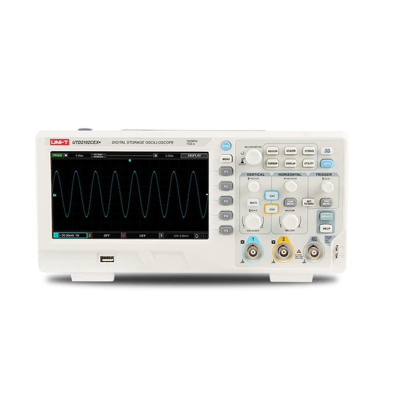 UTD2102CEX+ 실험실 및 전자 수리용 고정밀 1 - Digital Storage Oscilloscope 100Mhz 리뷰 및 가격