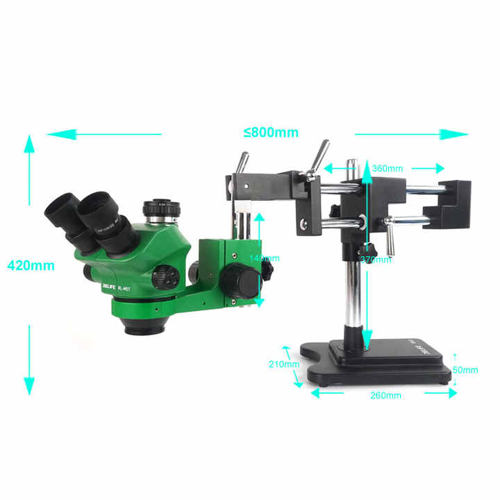RL-M3-STL2 삼안 실체 현미경 전자 현미경, 휴 - Stereo Trinocular Microscope Pcb 리뷰 및 가격