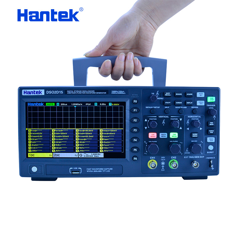 Hantek DSO2C10 2C15 2D10 2D15  - Digital Storage Oscilloscope 100Mhz 리뷰 및 가격