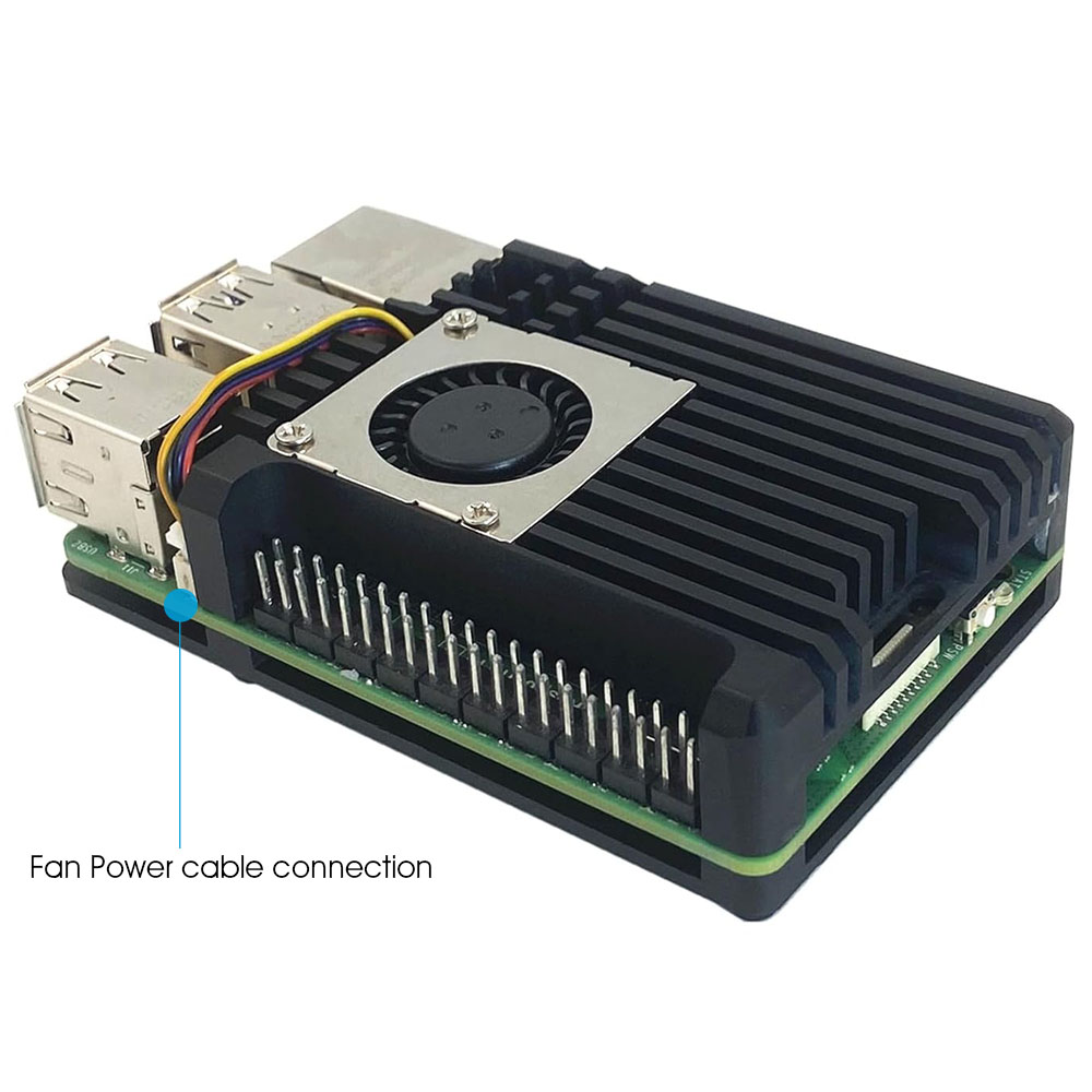 라즈베리 파이 5 알루미늄 합금 아머 케이스, 팬 키트 - Raspberry Pi 5 8Gb Kit 리뷰 및 가격