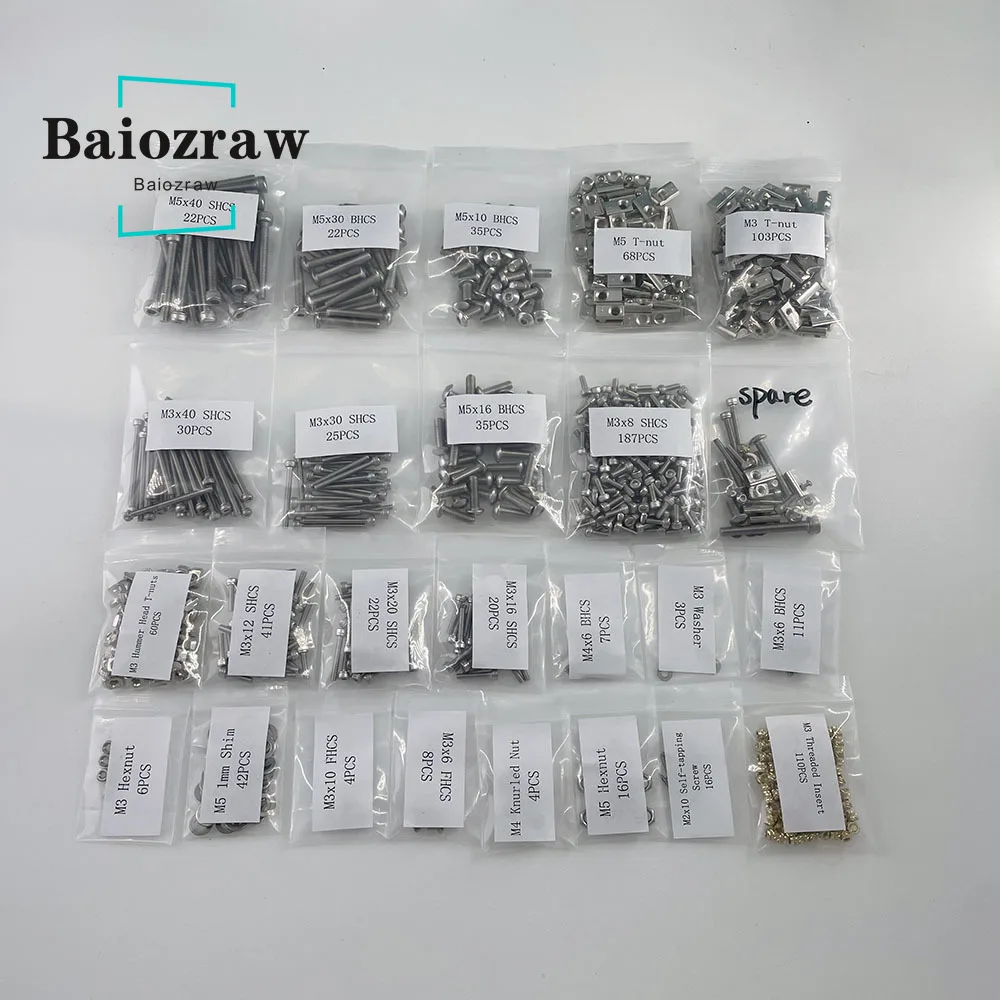 Baiozraw 3D 프린터 304 스테인리스 스틸 나 - Voron 2.4 R2 Kit 리뷰 및 가격