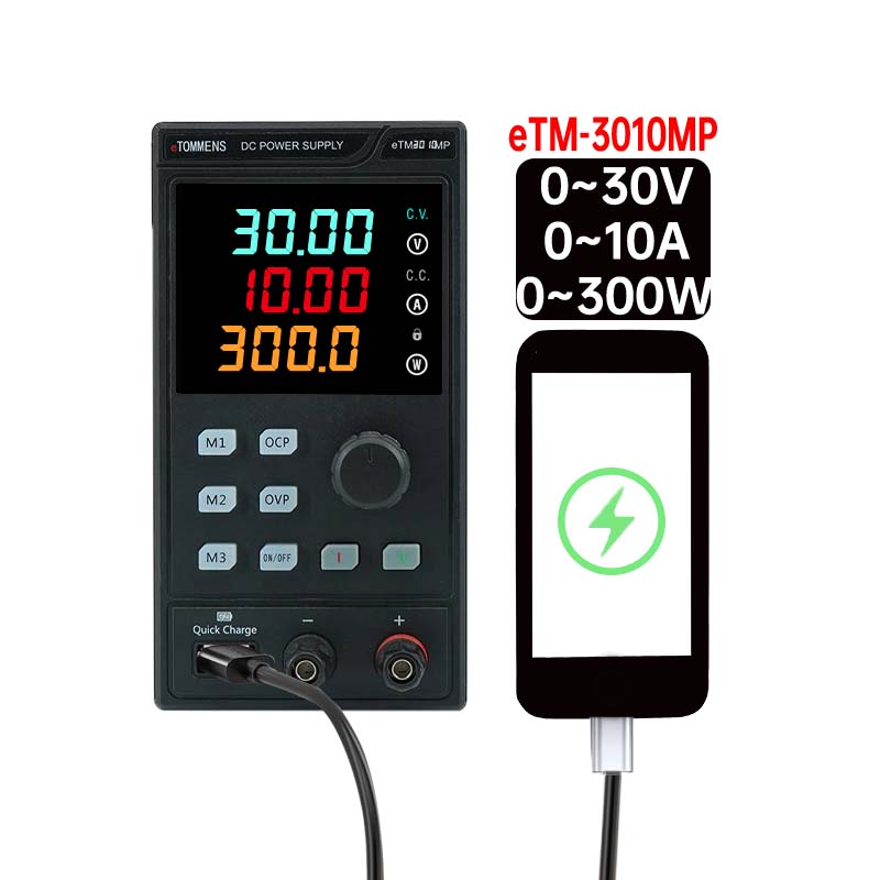 ETOMMENS 30V 10A 300W ETM-3010 - Programmable Dc Power Supply 30V 10A 리뷰 및 가격